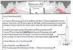Aushang an der Messstelle