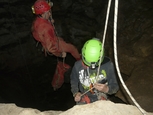 Max und Leonie im Rossgallschacht